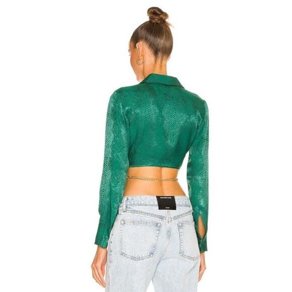 NBD Green Crop Top - Picture 3 of 12